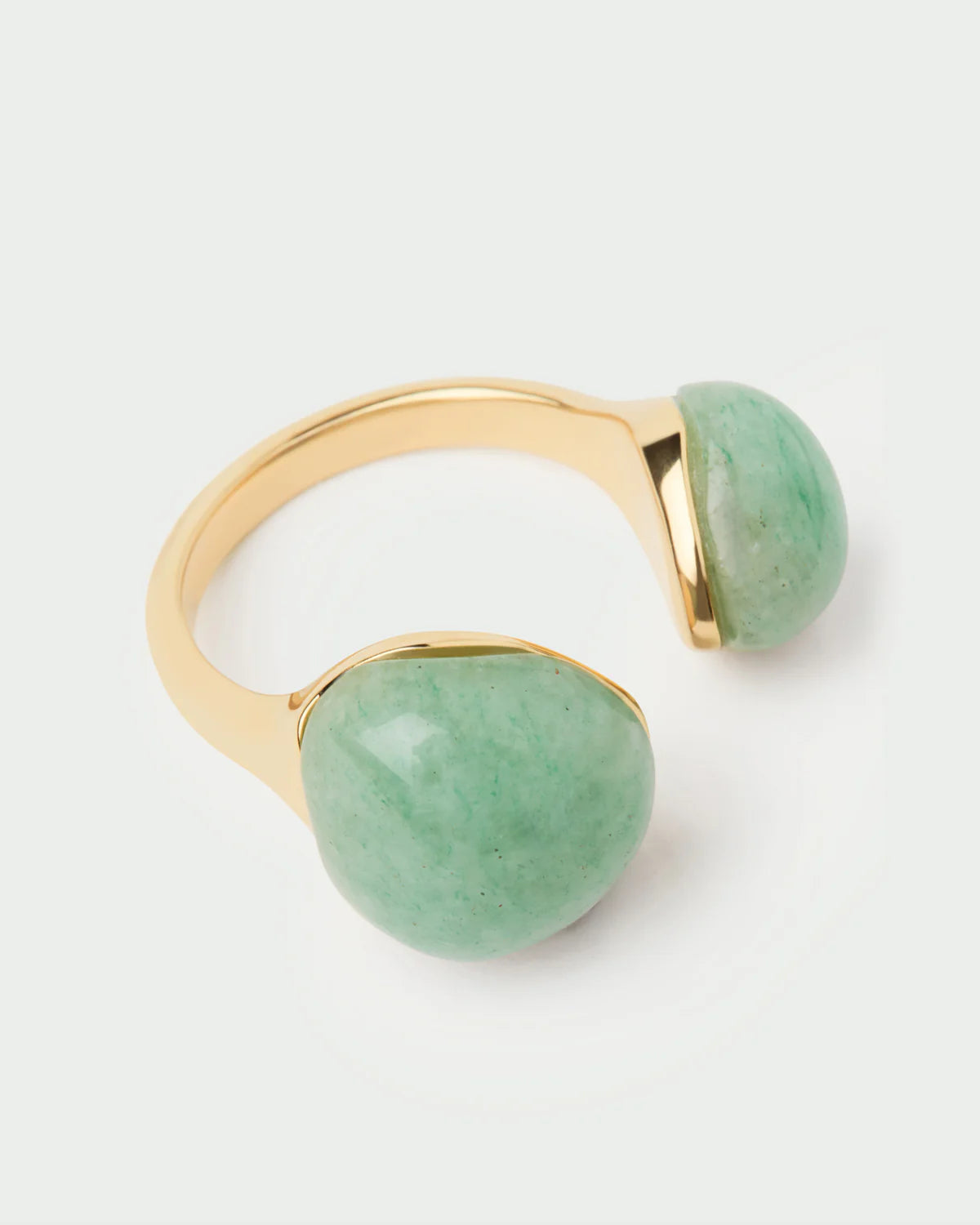 PDPAOLA - Anello Avventurina Verde Gravity