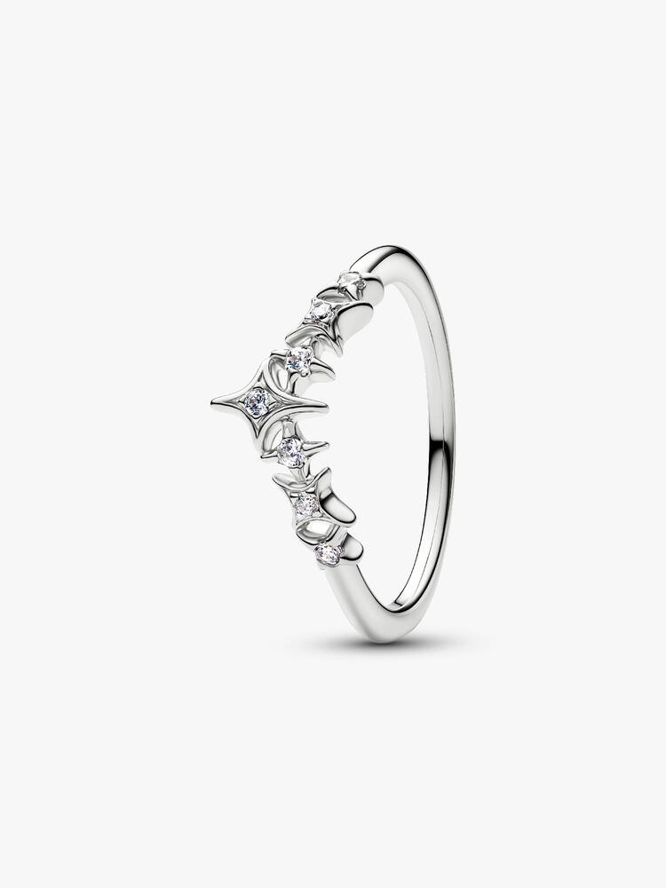 Pandora Anello Tiara con Stelle