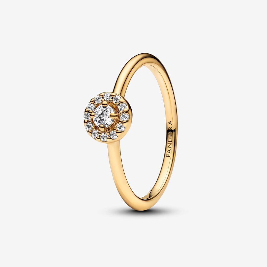 Pandora Anello Punto Luce e Pavè
