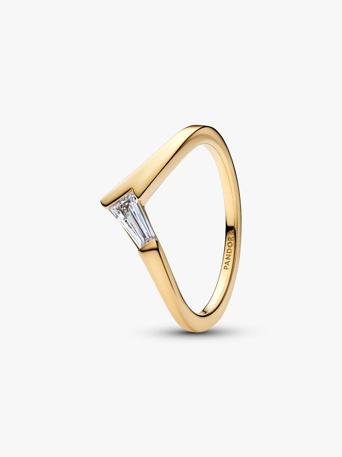 Pandora Anello Desiderio con Pietra Taglio Baguette
