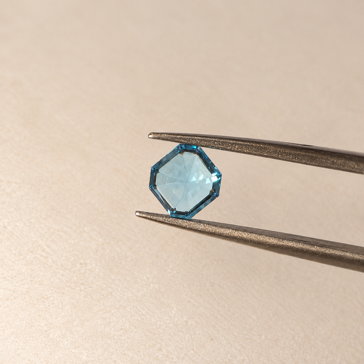 Topazio Skyblue – Taglio Assher – 1,05