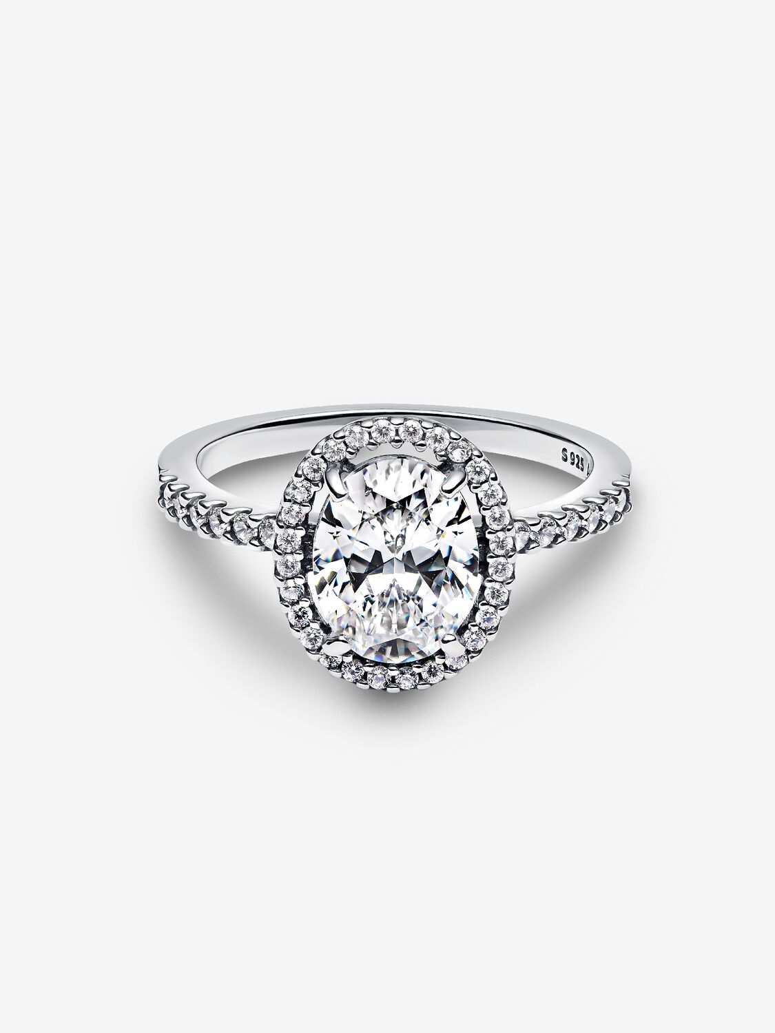 Pandora Anello Punto Luce Ovale
