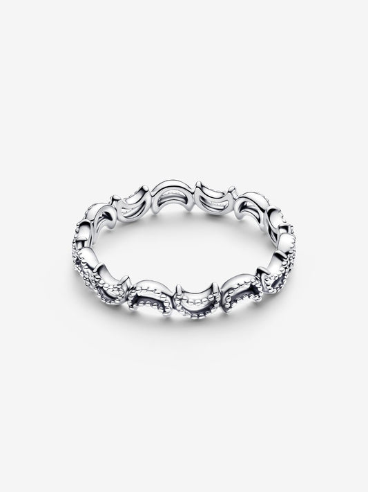 Pandora Anello Luna Crescente Luminosa