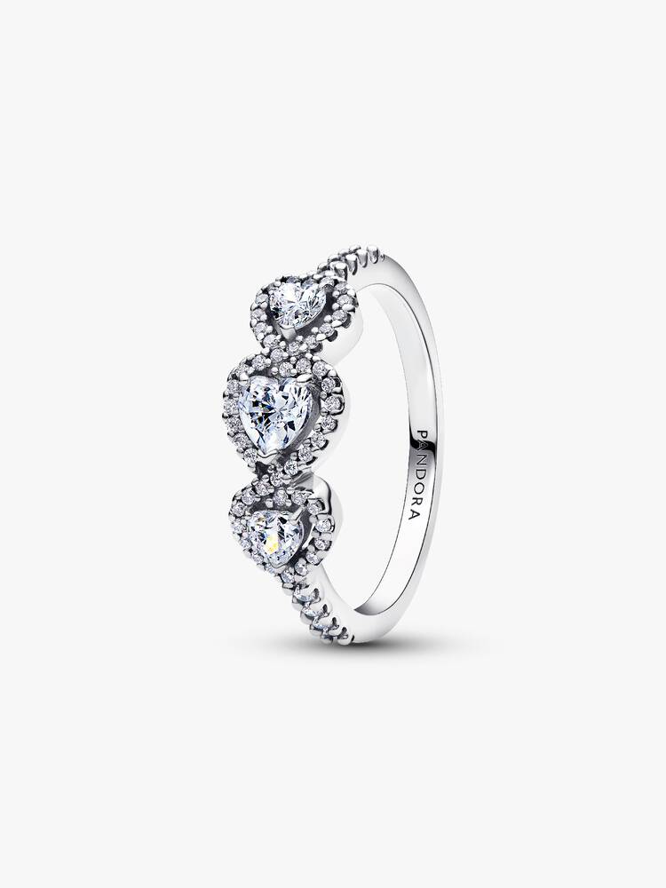 Pandora Anello Pandora Tre Cuori