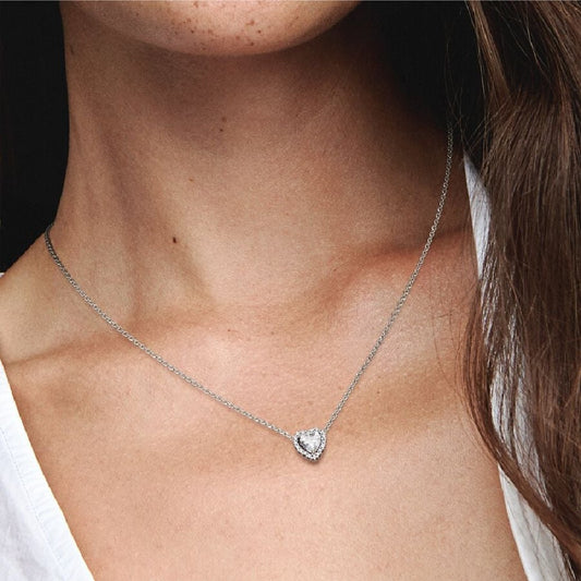 Pandora Collana Cuore in Rilievo