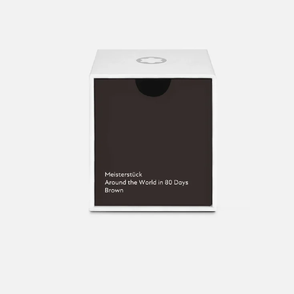 Montblanc - Boccetta d’inchiostro Montblanc 50 ml, marrone, Meisterstück Around the World in 80 Days