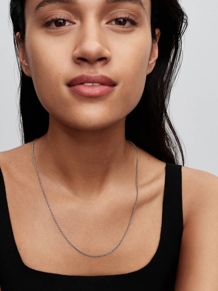 Pandora Collana Catenina Corda Intrecciata