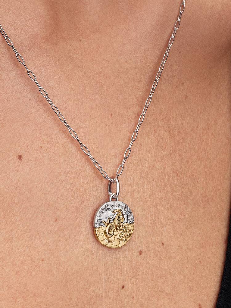Pandora Charm Medallion Capricorno