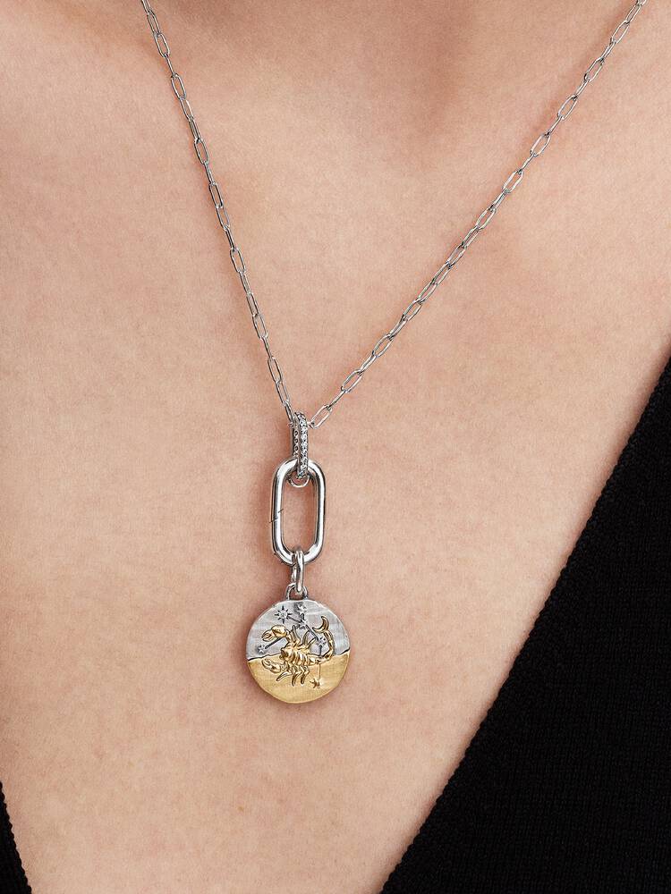 Pandora Charm Medallion Scorpione