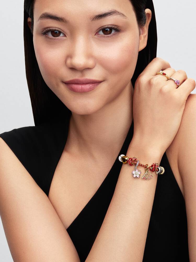 Pandora Anello Principesse Disney, Mulan, Fiore di Ciliegio