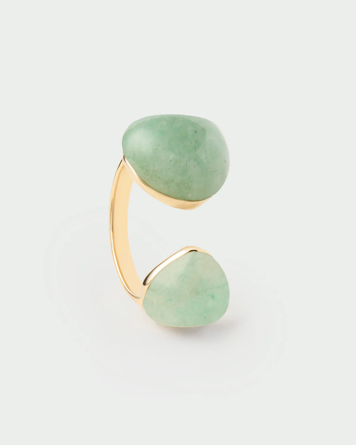 PDPAOLA - Anello Avventurina Verde Gravity