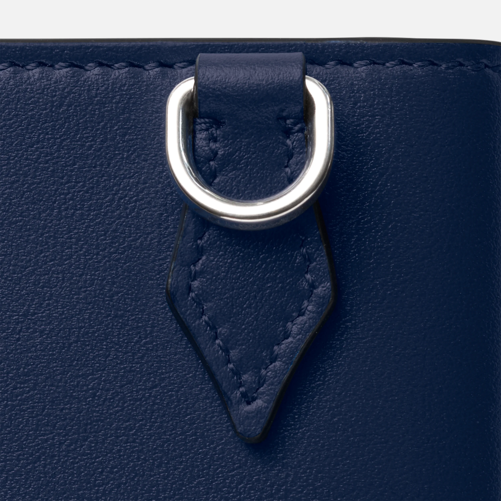 Montblanc - Portafoglio Compatto 6 Scomparti Meisterstück Blu