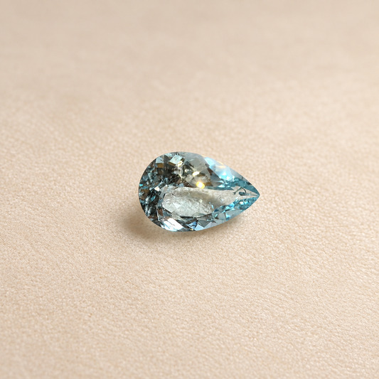 Acquamarina - Taglio a Goccia - 6.01 ct