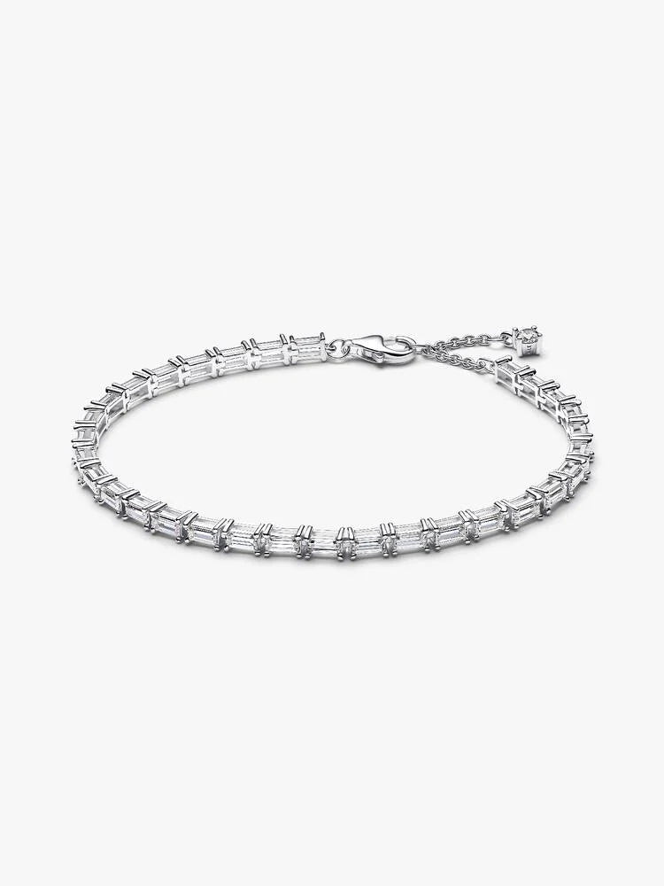 Pandora Bracciale Tennis Taglio Baguette