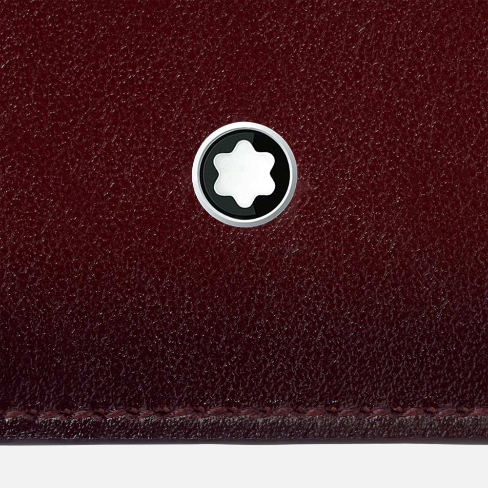 Montblanc - Porta Carte 6 Scomparti Meisterstück Borgogna