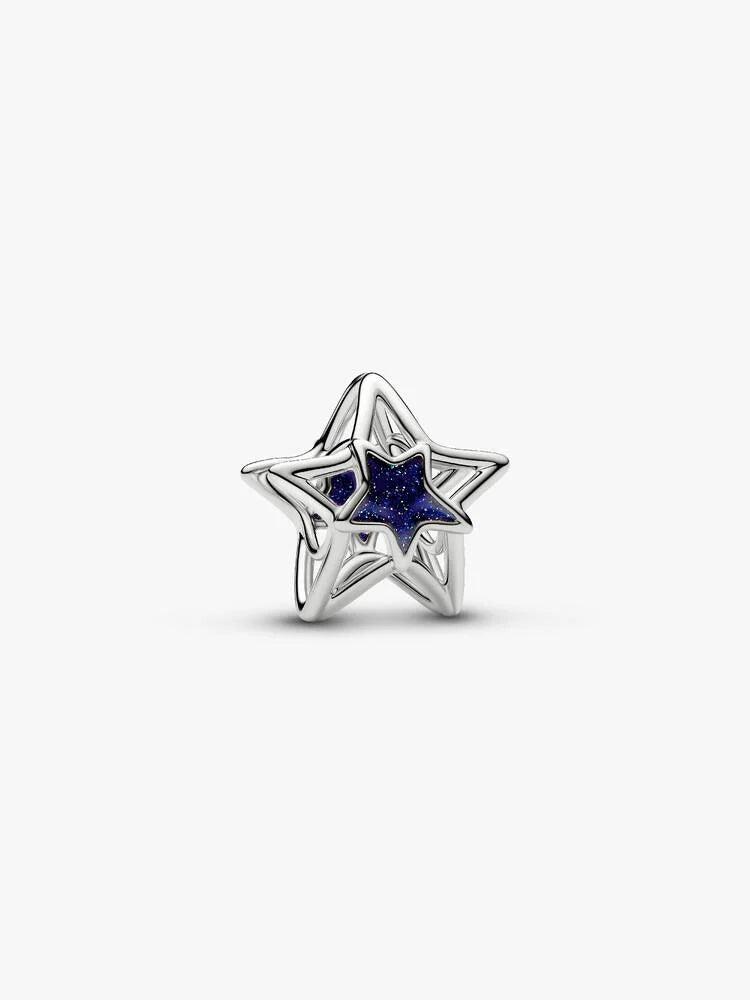Pandora Charm Openwork Stella con finitura in platino