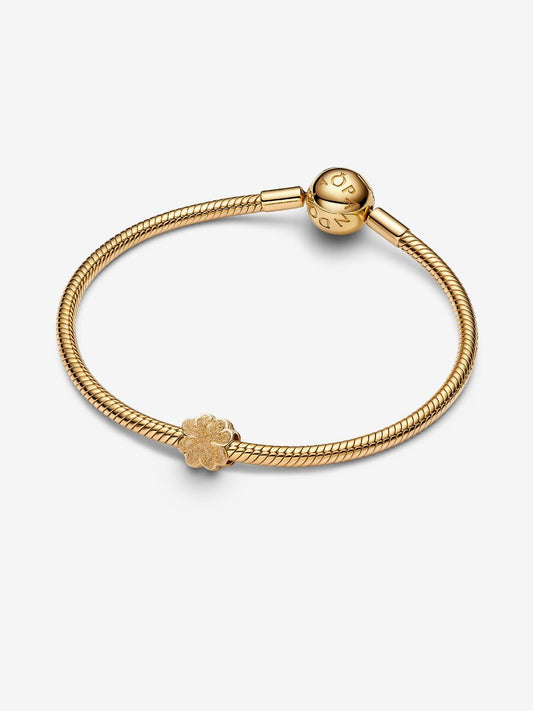 Pandora Mini Charm Quadrifoglio effetto diamantato
