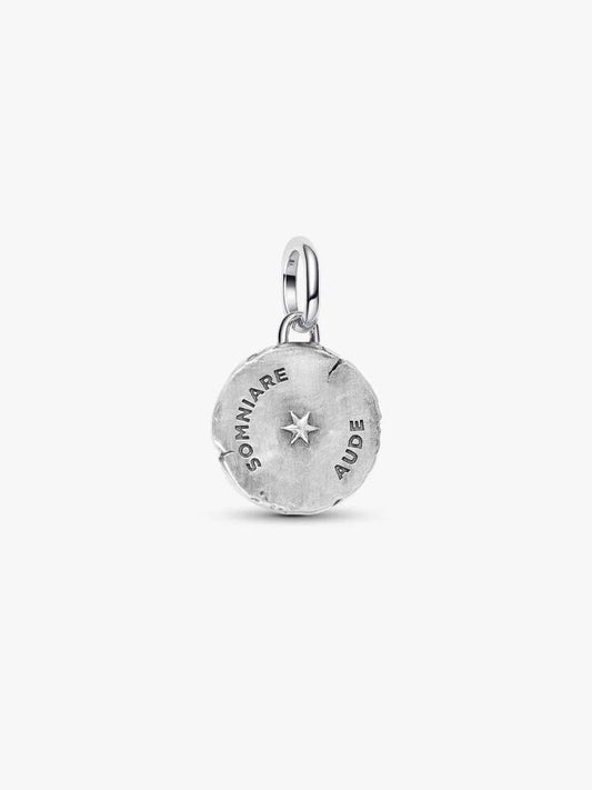 Pandora Charm Medallion Farfalla "Somniare Aude"