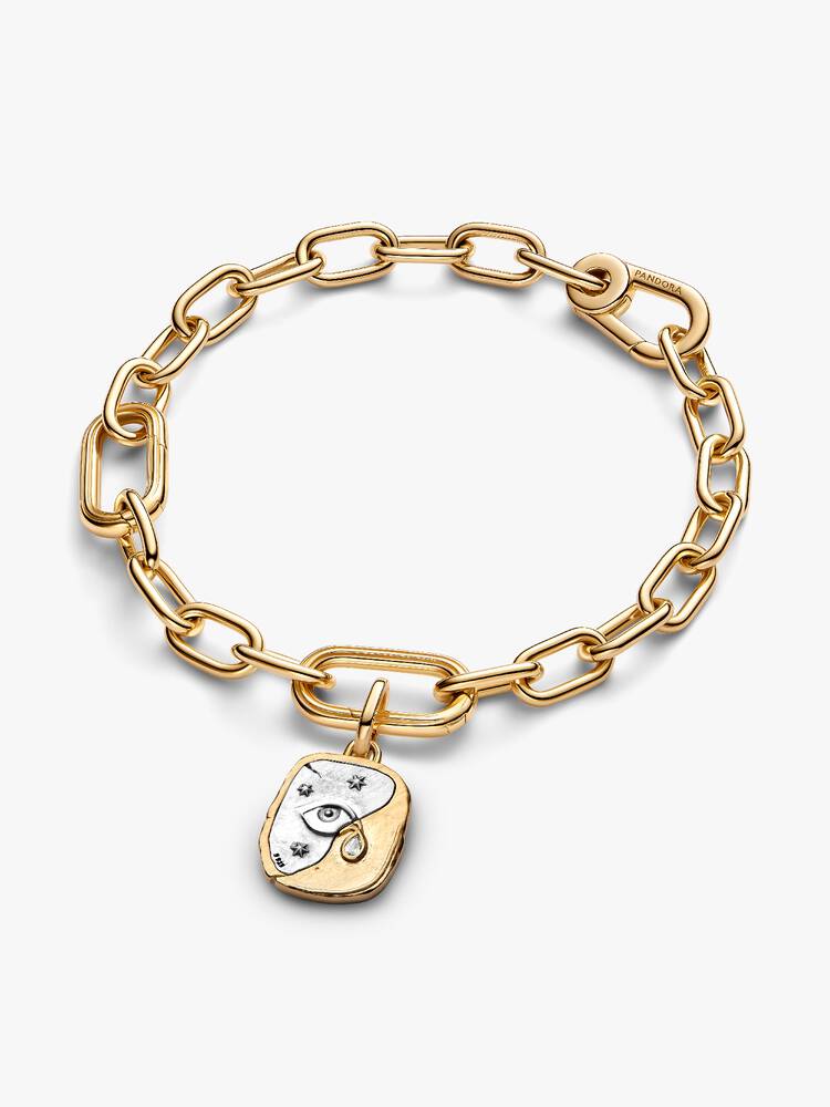 Pandora Charm Medallion Occhio "Nosce Te Ipsum"