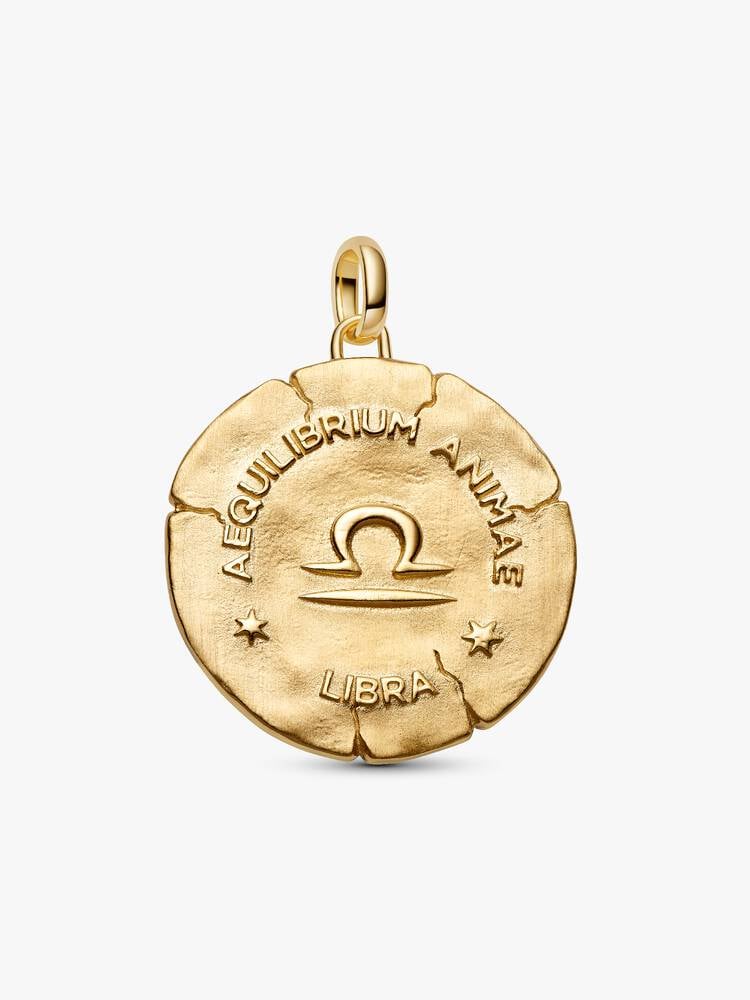 Pandora Charm Medallion XL Bilancia "Aequilibrium Animae"