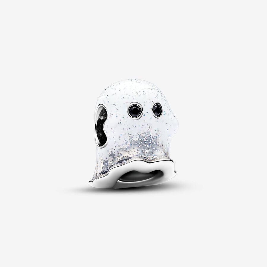 Pandora Charm Fantasma Boo che si illumina al buio