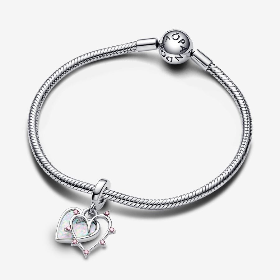 Pandora Charm Pendente Cuore dell'Amicizia Opale