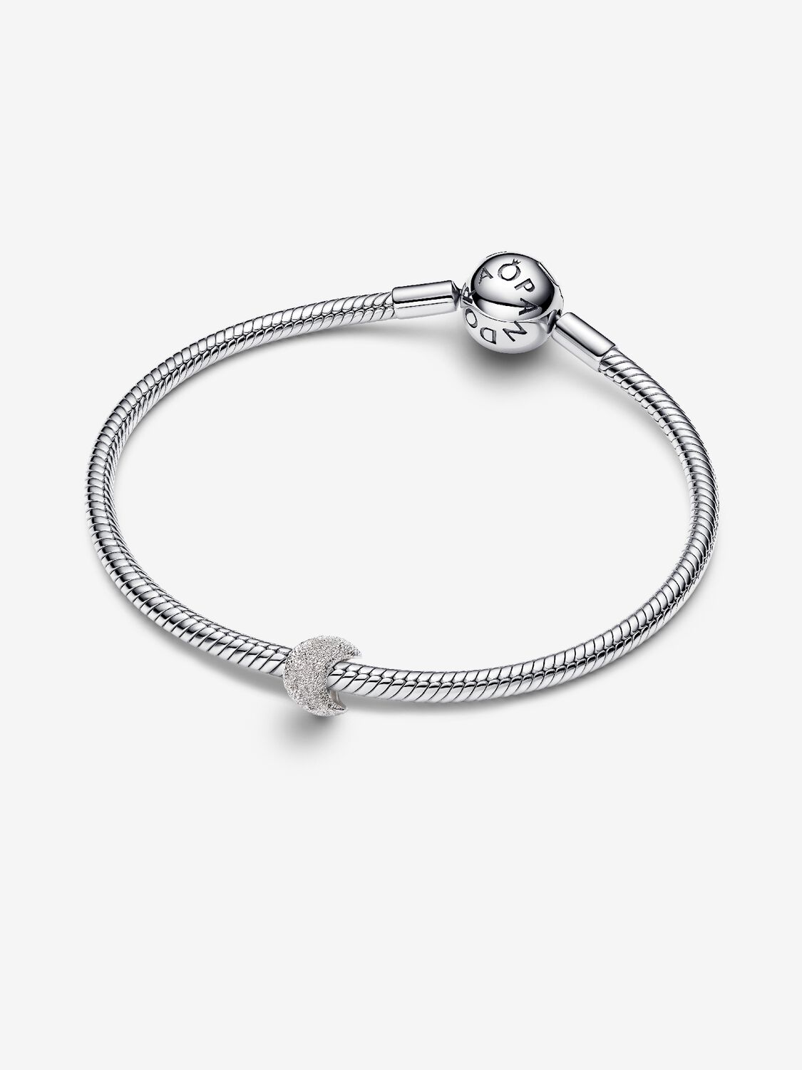 Pandora Mini Charm Luna effetto diamantato