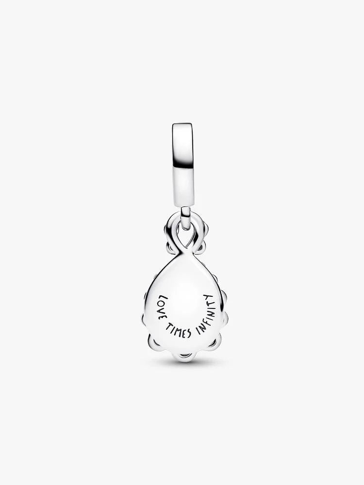 Pandora Charm Pendente Doppio Infinito Opalescente