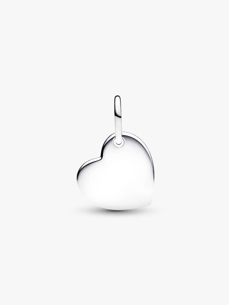Pandora Charm Pendente Cuore con Pietra Rossa Scuro Gennaio