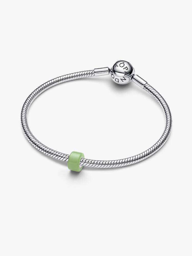 Pandora Mini Charm Vetro di Murano Verde
