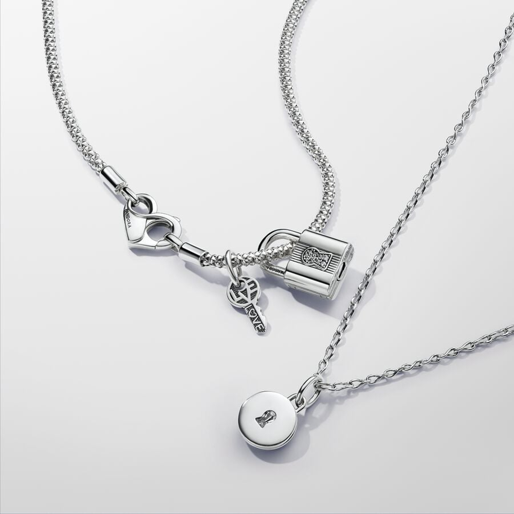Pandora Charm Pendente Lucchetto Apribile Personalizzabile