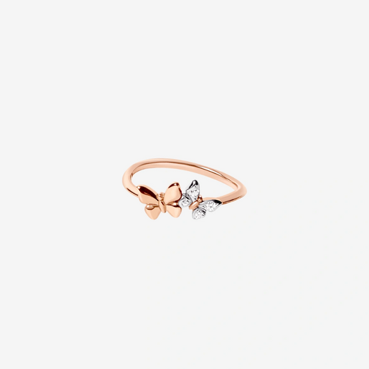DoDo - Anello Farfalla Prezioso Diamanti