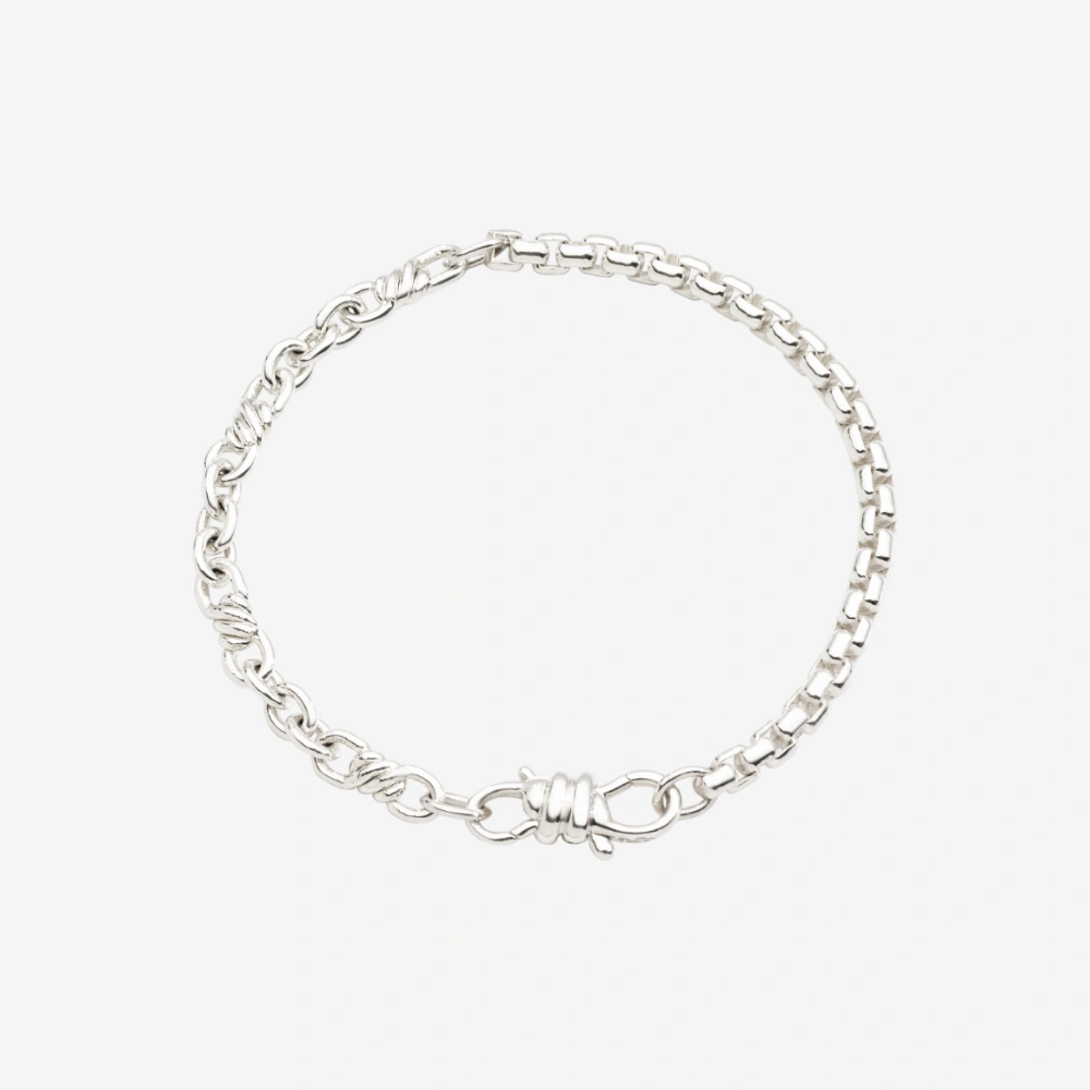DoDo - Bracciale Nodo Catena Combinata