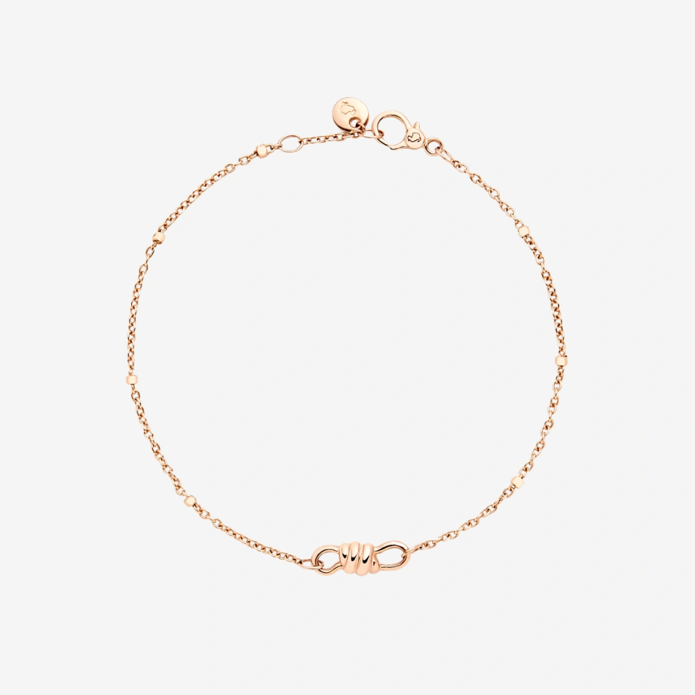 DoDo - Bracciale Nodo Oro Rosa 9K