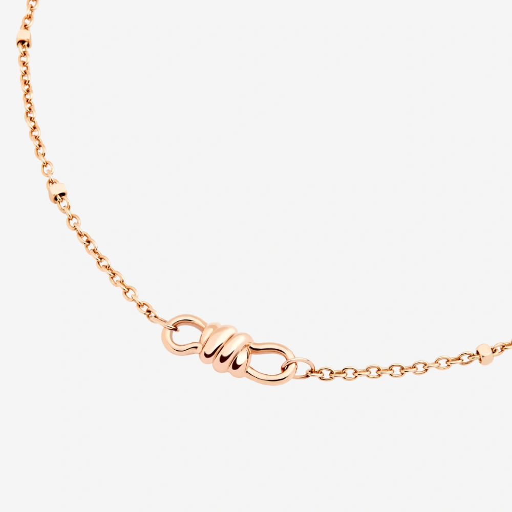 DoDo - Bracciale Nodo Oro Rosa 9K