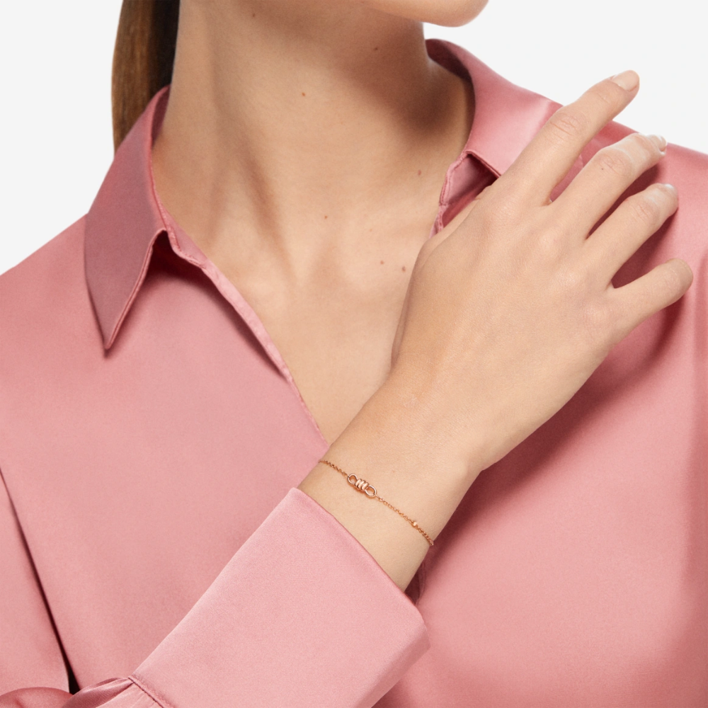 DoDo - Bracciale Nodo Oro Rosa 9K