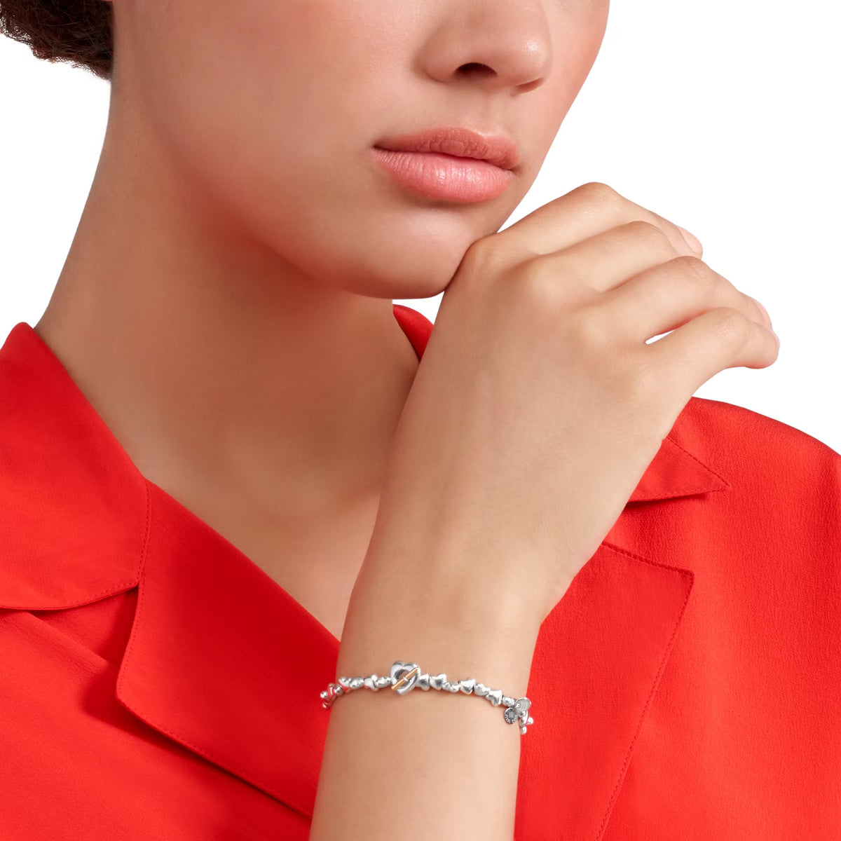 DoDo - Bracciale cuore argento