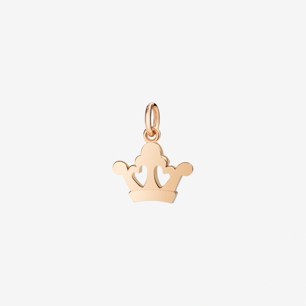 DoDo - Ciondolo Corona Oro Rosa 9K