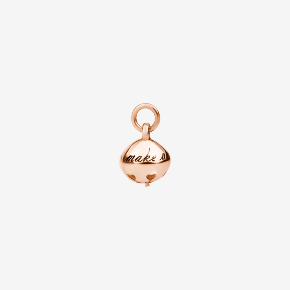 DoDo - Ciondolo Campanello Oro Rosa 9K