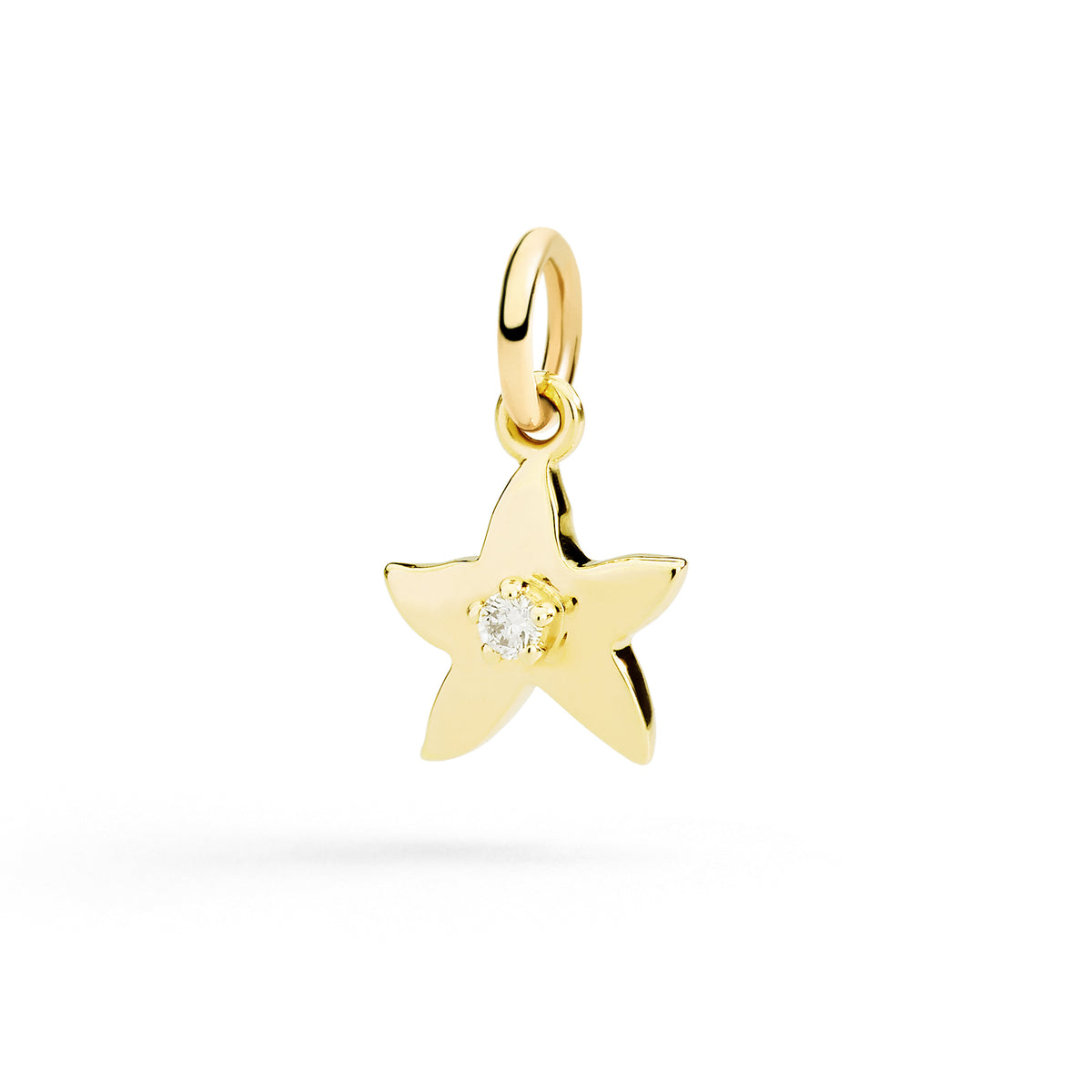DoDo - Ciondolo Stellina oro giallo & diamante bianco