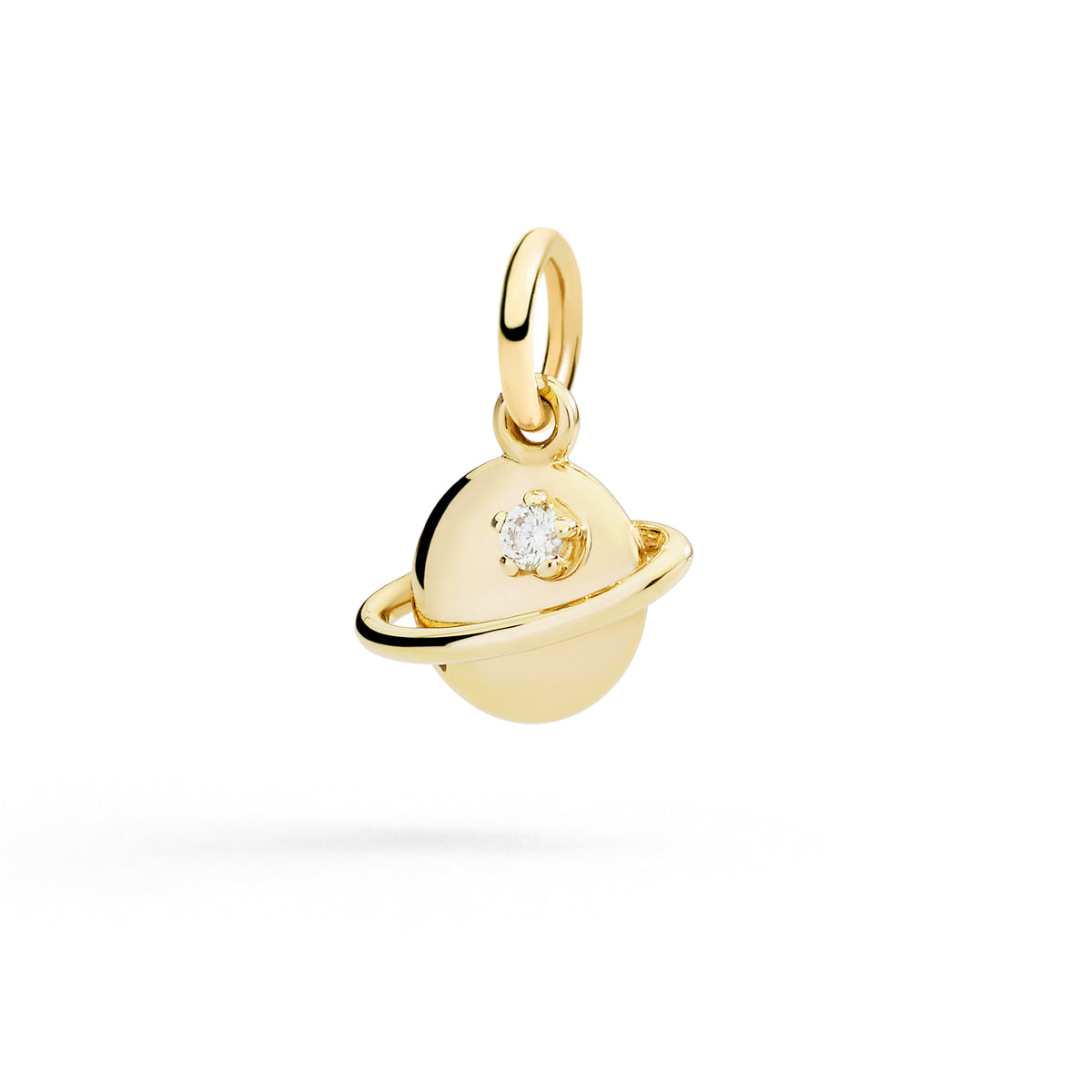 DoDo - Ciondolo Pianeta oro giallo & diamante bianco
