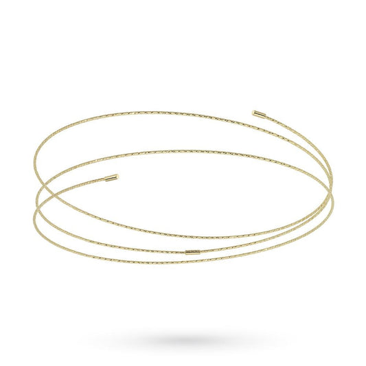 Magic Wire - Bracciale Angel a 3 giri in oro giallo