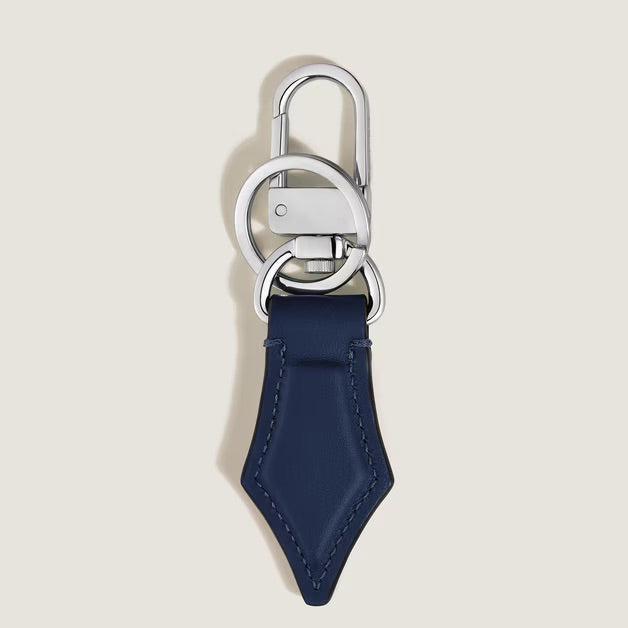 Montblanc - Portachiavi a Forma di Pennino in Pelle Meisterstuck