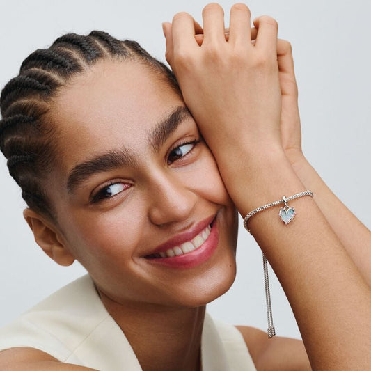 Pandora Charm Pendente Cuore dell'Amicizia Opale