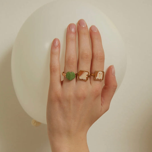 Aliita - Mini Cameo Fantasma Anello