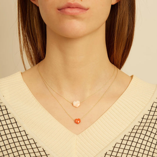 Aliita - Collana Mini Corazon Rosso