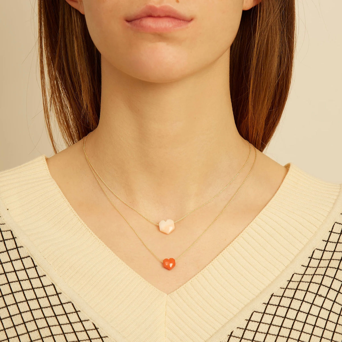 Aliita - Collana Mini Corazon Rosso