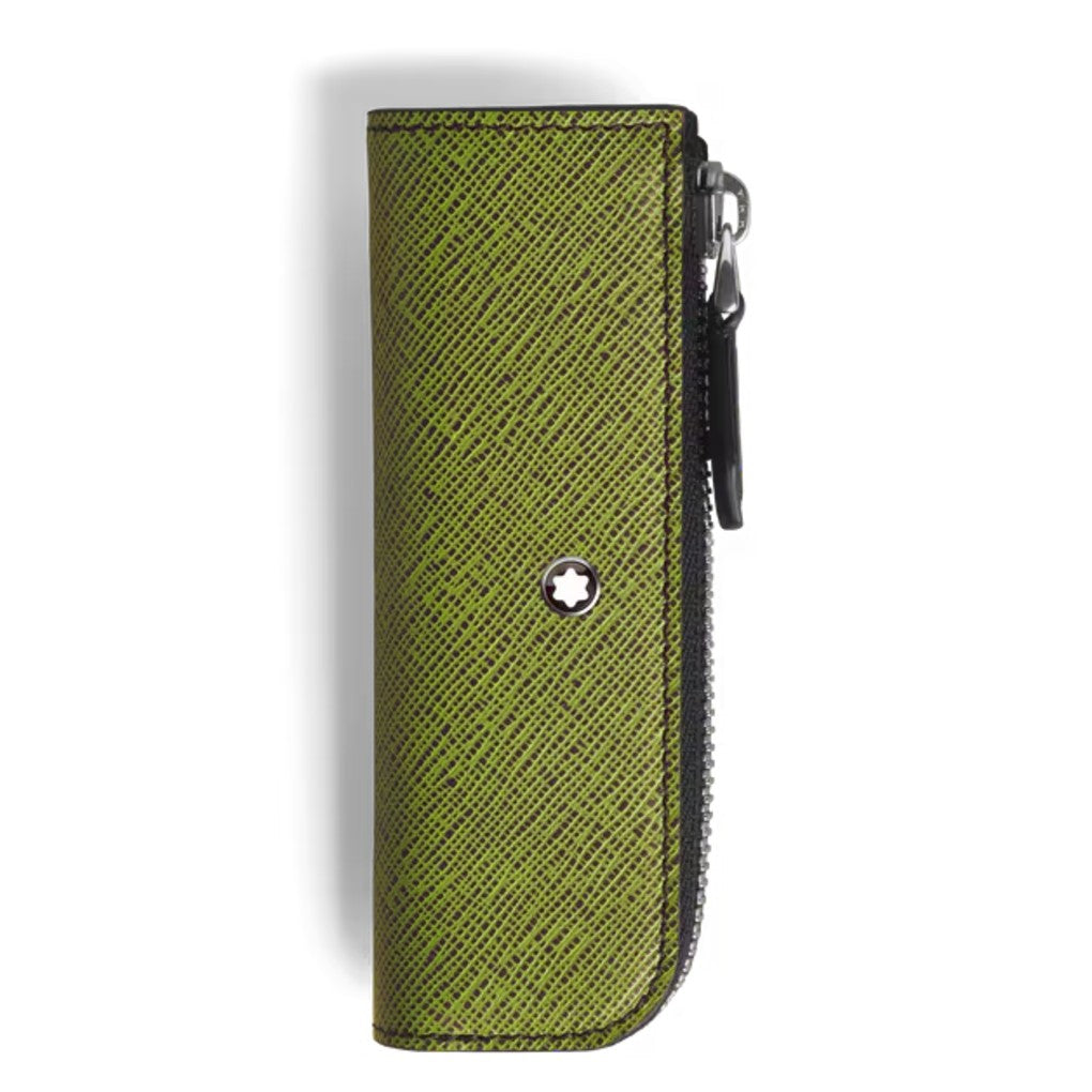 Montblanc - Astuccio per 1 Strumento da Scrittura Heritage Rouge et Noir Baby in Pelle Sartorial