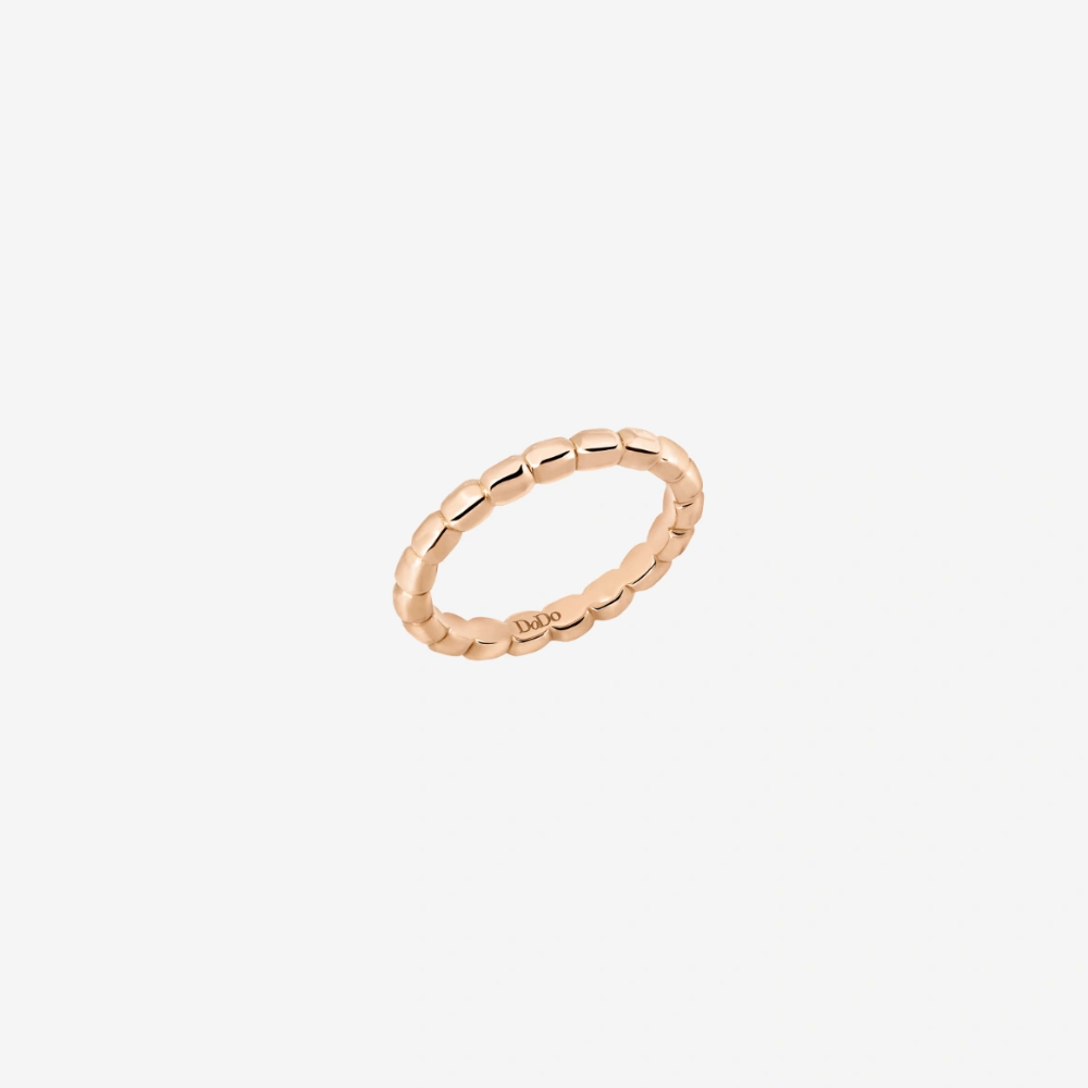 DoDo - Anello Granelli Oro Rosa 9K