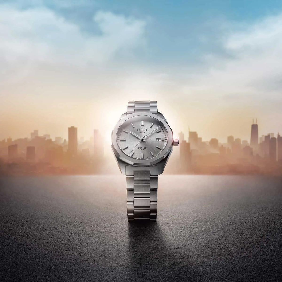 Tissot - Orologio PRC 100 Solar 39mm